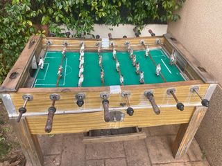 Futbolín Valenciano de Madera, antiguo años 90