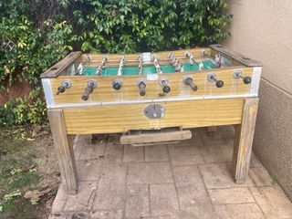 Futbolín Valenciano de Madera, antiguo años 90