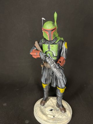 Star Wars Figura Boba Fett Resina 21cm