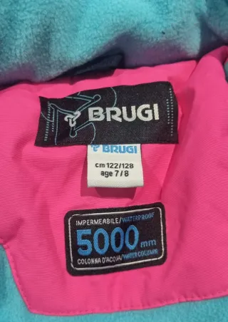 Tuta da neve Brugi bambina taglia 6 anni