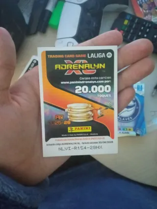 Carta Campeón 25-26 Panini