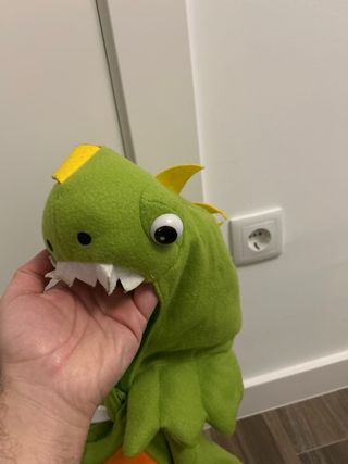 Disfraz Infantil Dinosaurio Verde