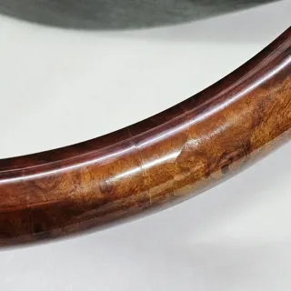 Volante Mercedes Madera Cuero Negro