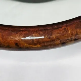 Volante Mercedes Madera Cuero Negro