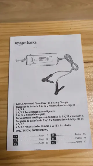 Cargador Baterías Amazon Basics
