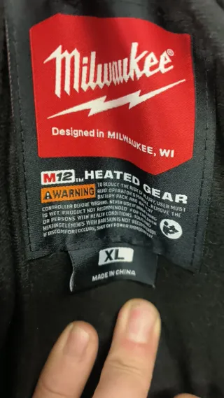 Chaqueta Térmica Milwaukee M12 Negra