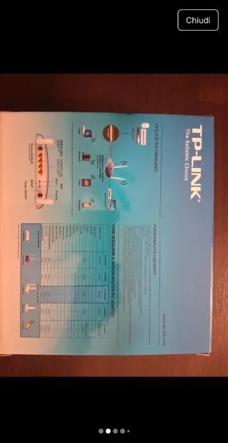 Modem Router TP-LINK ADSL2+ N 300mbps