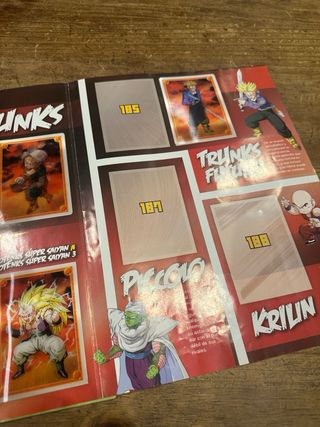 Álbum Dragon Ball Z Warriors + Cartas