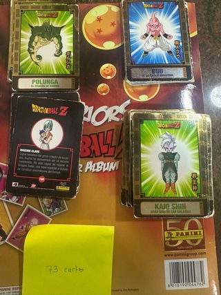 Álbum Dragon Ball Z Warriors + Cartas