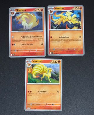 Carte Pokémon Ninetales - Set 6 Carte