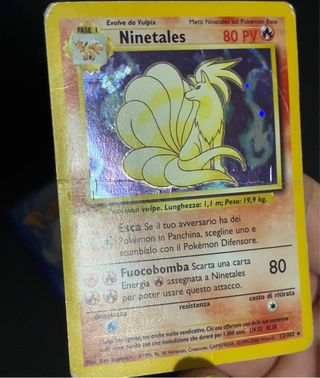 Carte Pokémon Ninetales - Set 6 Carte