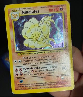 Carte Pokémon Ninetales - Set 6 Carte