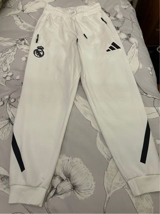Pantalón Real Madrid Adidas Blanco