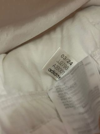Pantalón Real Madrid Adidas Blanco
