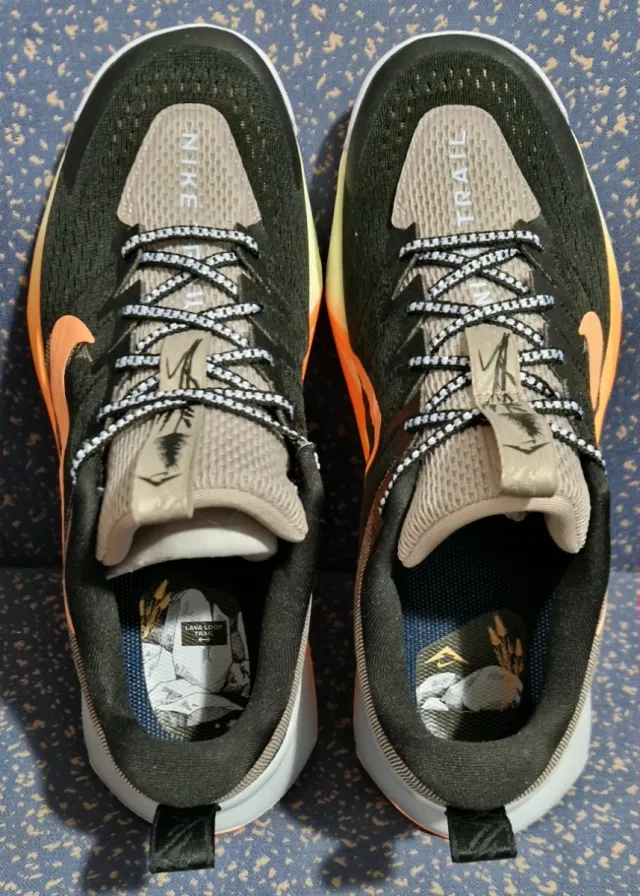 Zapatilla Nike React Wildhorse 10 Negra /Naranja.