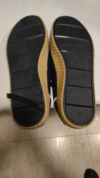 Bambas Negras estilo dc shoes,de skate,nuevas