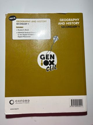 Geography & History 1º ESO. Student's book GENiOX