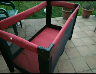 Cuna de viaje plegable