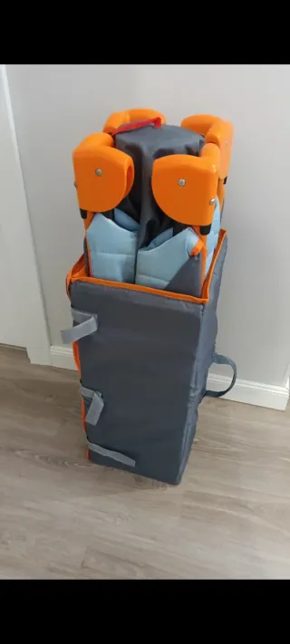 Cuna de viaje plegable