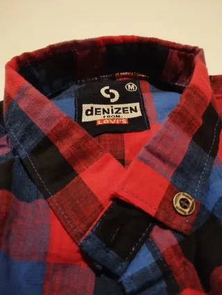 Camicia a quadretti Denizen da uomo
