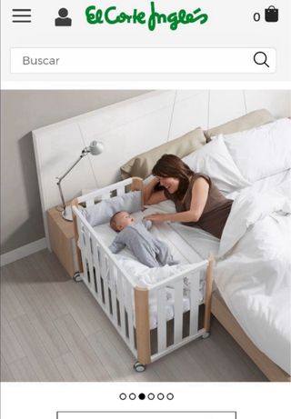 Cuna Cotinfant Doco Sleeping 60x120 + Colchón