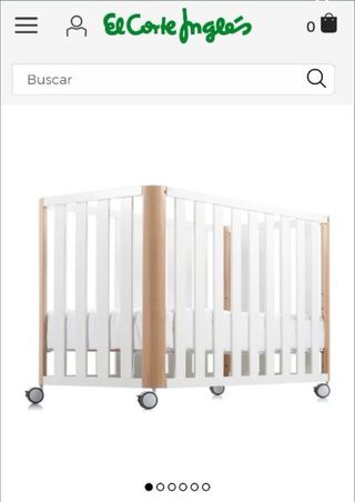 Cuna Cotinfant Doco Sleeping 60x120 + Colchón