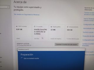 Ordenador de mesa HP