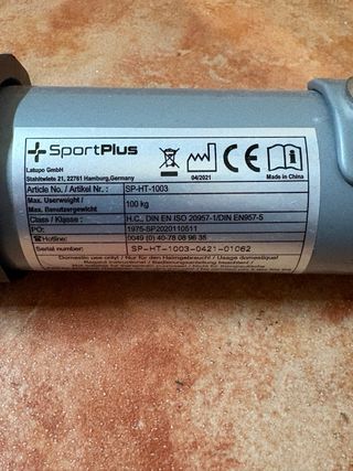 Bicicleta Estática SportPlus