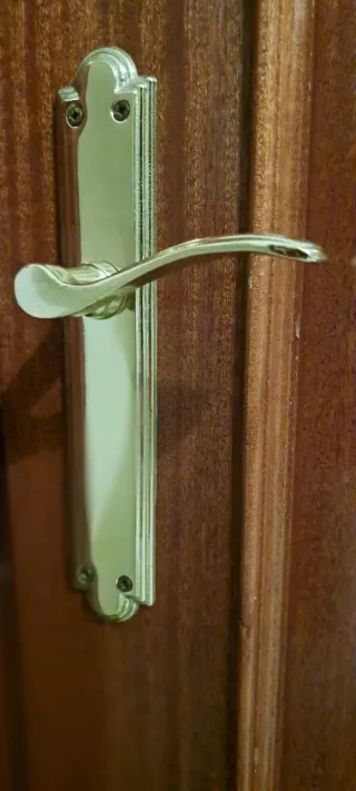 Puerta interior de madera