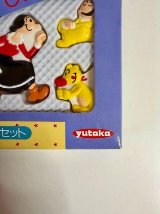 Set Imanes Popeye Vintage 1994 Yutaka (japoneses)