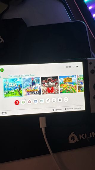 Nintendo Switch OLED Azul/Naranja