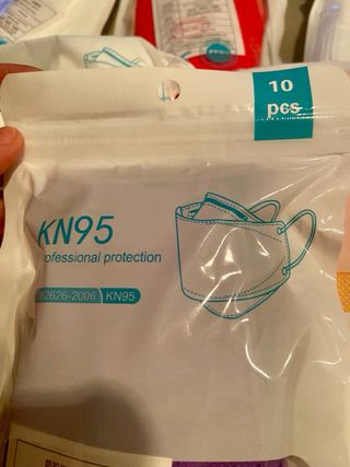 Lote 90 Mascarillas KN95