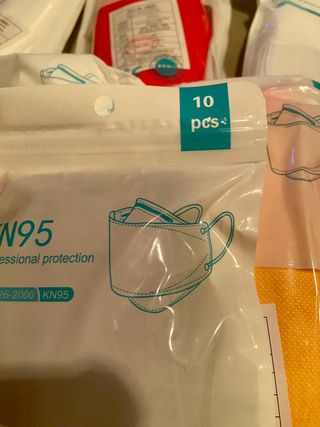 Lote 90 Mascarillas KN95
