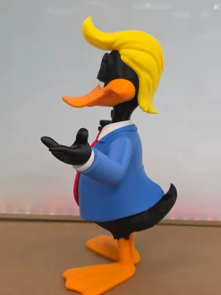 Pato Lucas Trump Figura Impresa 3D