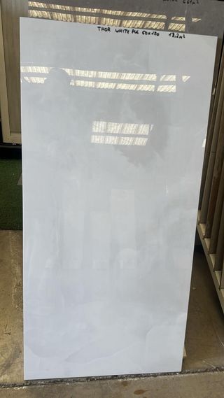 Baldosas Pulidas Cremona White 60x120