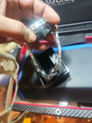 Reloj R&G Automático Tres Esferas Plata