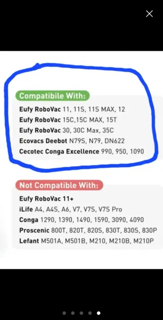 Batería Aspiradora Conga y otros