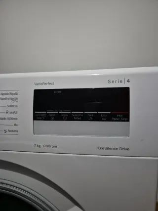 Lavadora Bosch Ecosilence 7kg serie 4