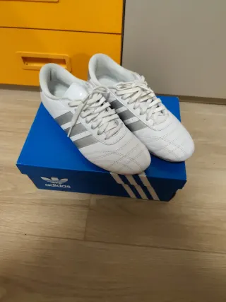 Adidas Taekwondo Zapatillas Blancas Talla 41 1/3