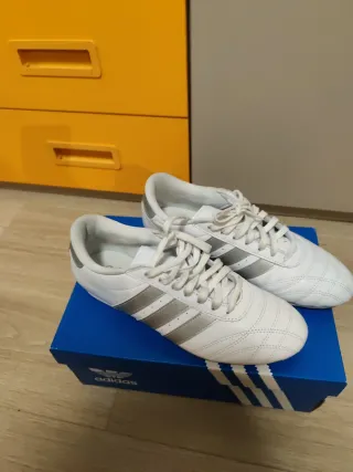 Adidas Taekwondo Zapatillas Blancas Talla 41 1/3