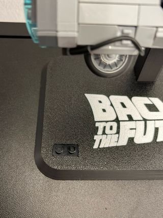 Suporte Lego DeLorean - Back to The Future