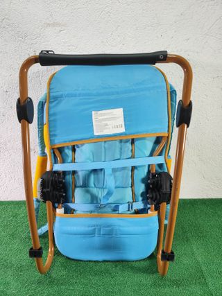 Mecedora hamaca para bebé con diseño de león