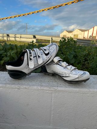 Zapatillas Ciclismo John Luck Blancas