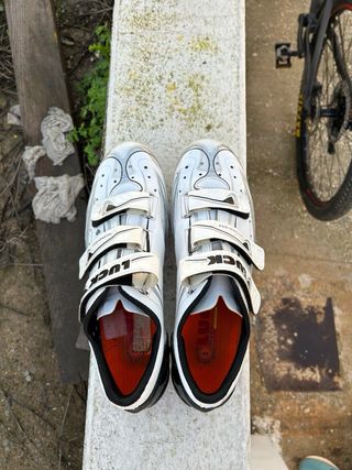 Zapatillas Ciclismo John Luck Blancas