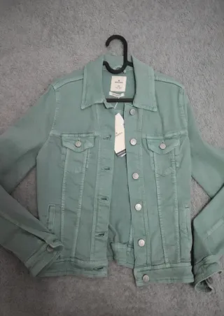 Chaqueta vaquera Springfield verde XS