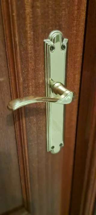 Puerta interior de madera