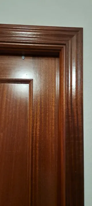 Puerta interior de madera