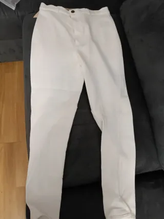 Pantalones de equitación blancos Cotton Naturals