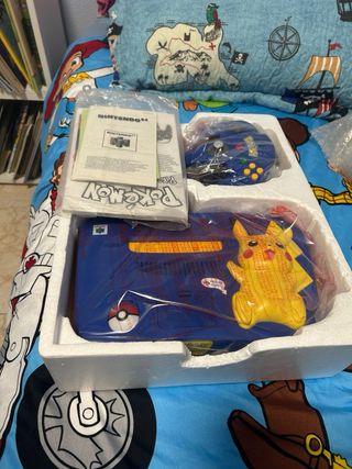Nintendo 64 Edición Pikachu PAL