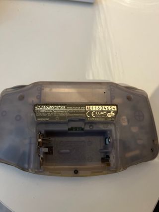 Game Boy Advance Transparente Amarillo